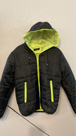 Mens Winter Jacket Size L with Hoodie