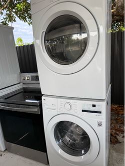 LG laundry washer and dryer