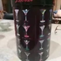 LOLITA Hand-painted “60 is Sexy” Martini Glass New In Presentation Box [Retired]
