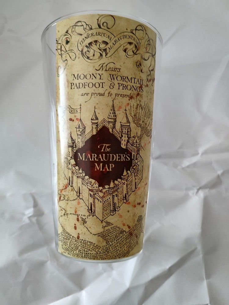 Harry Potter Glass Marauder's Map Paladone Products

