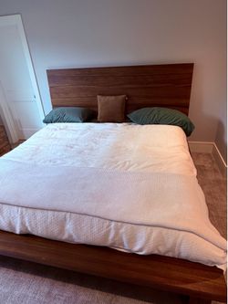 West Elm bed King