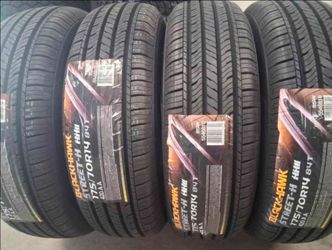 ( 4 TIRES ) 175/70R14 BLACKHAWK