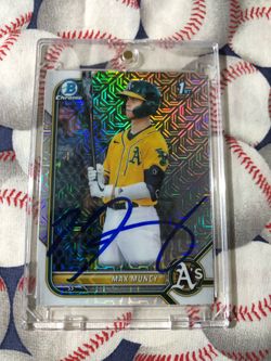 Max Muncy 1st Bowman Auto IP
