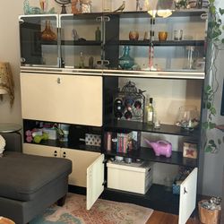 Retro Curio CabinetRetro Curio Cabinet