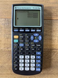 Texas Instruments TI-83 Plus Calculator