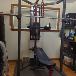 Weider Pro Weight Rack and Bench 