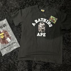 Bape 1st Camo College T Shirt