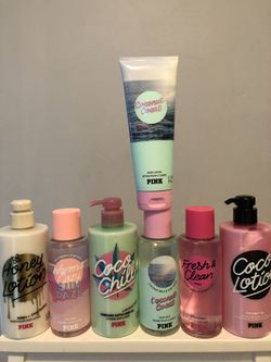 $60 Pink lover collection Mist and body lotion it’s all brand new everything for $60 and pick up Gahanna