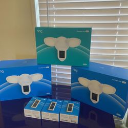 Ring Doorbell Pro and Flood Light Camera Pro combo