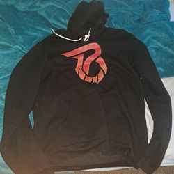 Bella + Canvas Mens XL Black Hooded Sweatshirt