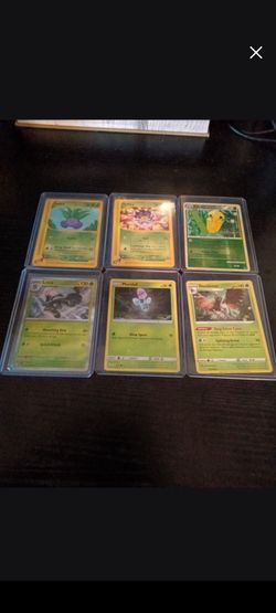 Grass Type Pokemon Cards