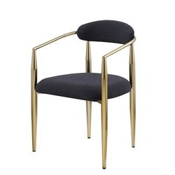 Gold Leg Dining Chairs 2pcs