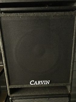 Carvin V118 Subwoofer Bass Speaker Cab