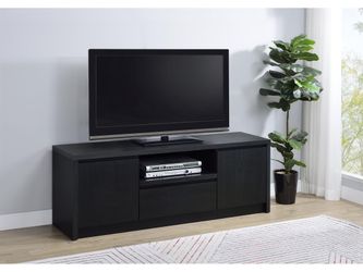 Winfield Black 60-inch 2-door TV Stand Media Console