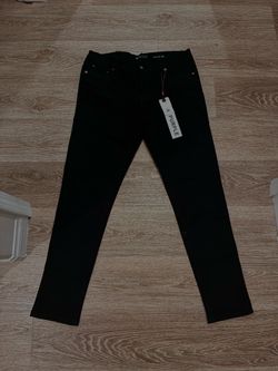 Black Purple Jeans