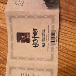 Harry Potter USPS Collectible Stamps