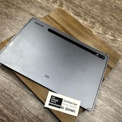 Samsung Galaxy Tab S7 5G Tablet - Pay $1 today and pay the rest later -
