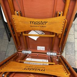 All Wood And Leather Massage Table