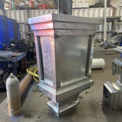 Metal Leader Head Downspout Gutter