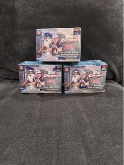 2025 Topps Chrome Football Blaster Box (Factory Sealed) $60 each