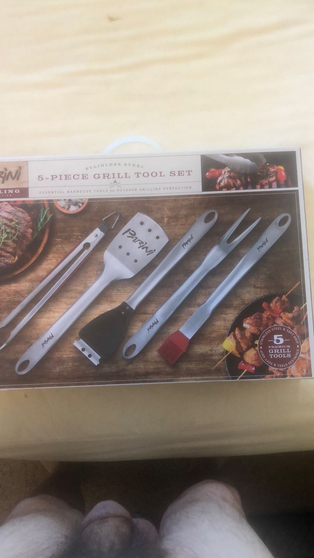 5 Piece Grill Tool Set