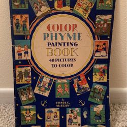 Vintage Coloring Book