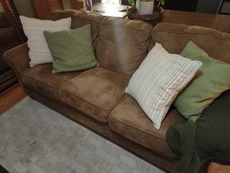 3-Piece Brown Couch Set — $250 Takes All! Must Go!
