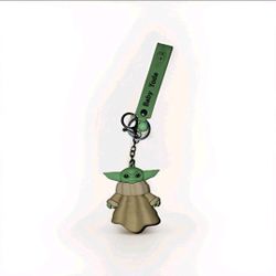 Star Wars Baby Yoda 3D Keychain. Perfect for Star Wars Fan's. Green New