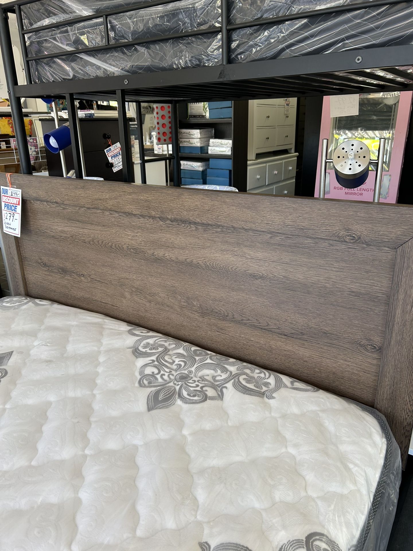 Wood Queen Size Bed Frame