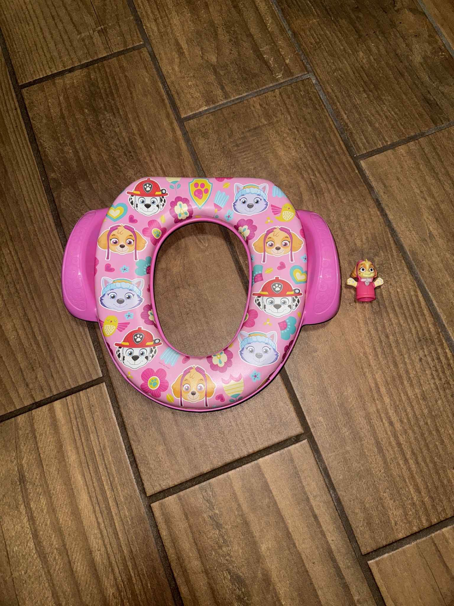 PAW PATROL "COOL PUPS" SOFT POTTY SEAT pink
