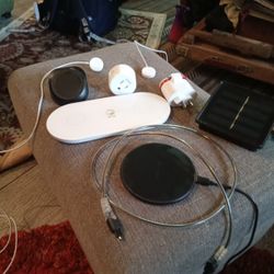 Apple watch chargers, wireless / fast chargers/phone, multi-use solar panel