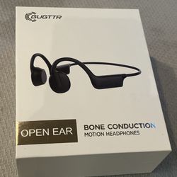Gugttr Open Ear Bone Conduction Wireless Headphones