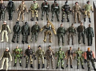 4” Mini Toy Soldiers (27 Total)