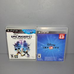 PS3 Disney Infinity 2.0 & Epic Mickey 2 Power Of Two