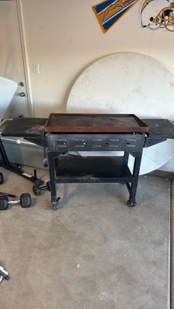 4 burner propane gas griddle
