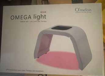 Red light therapy lamp