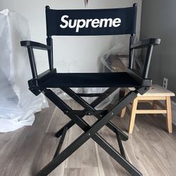 Supreme Director's Chair Black