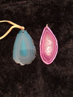 Agate Pendants