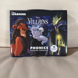 Disney Villans Phonics Reading Program