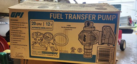 GPI 12v Fuel Transfer Pump