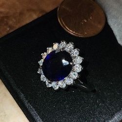 Princess Diana Imitation Engagement Ring.