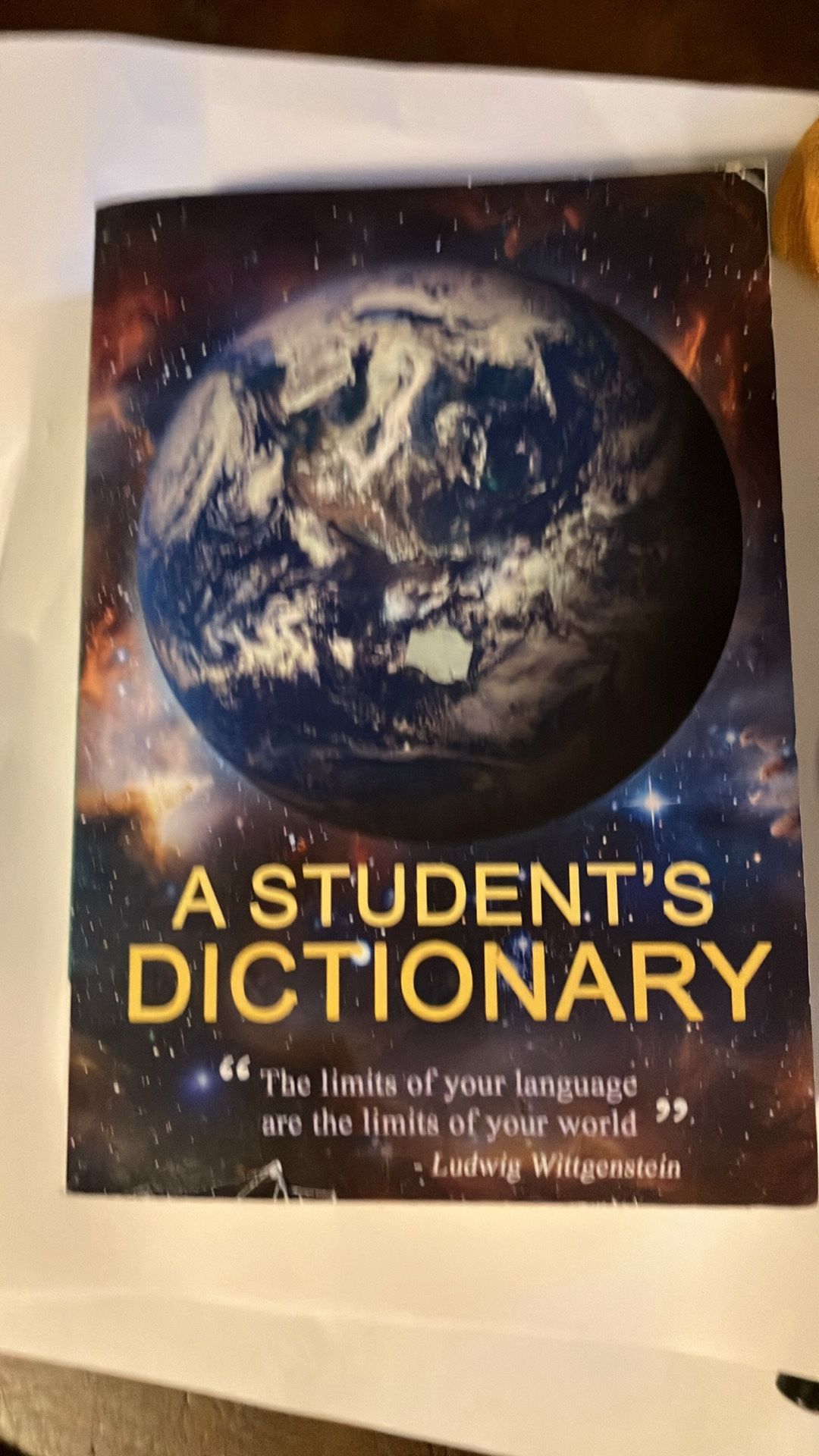 A Student's Dictionary & Gazetteer (Paperback) 