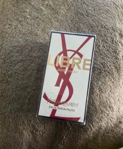 Yves Saint Laurent Eau de Parfum Box - White with Navy Trim