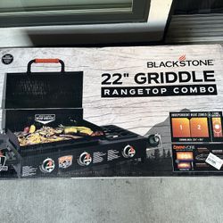 Blackstone 22” Griddle Rangetop Combo BRAND NEW