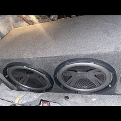 12” Kenwood Subwoofers In Ported Box