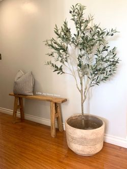Earthy Minimalist Solid Wood Skinny Bench