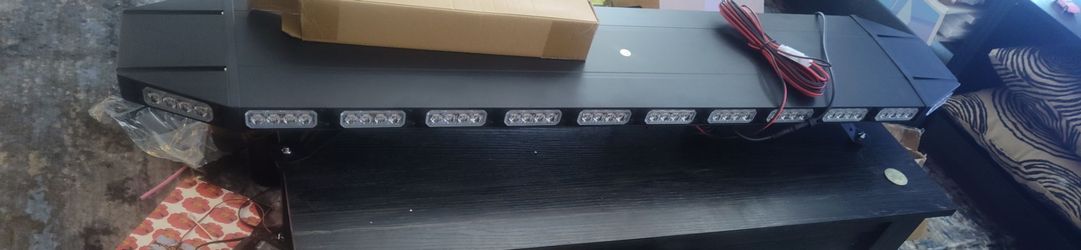 48" Amber Led strobe lightbar