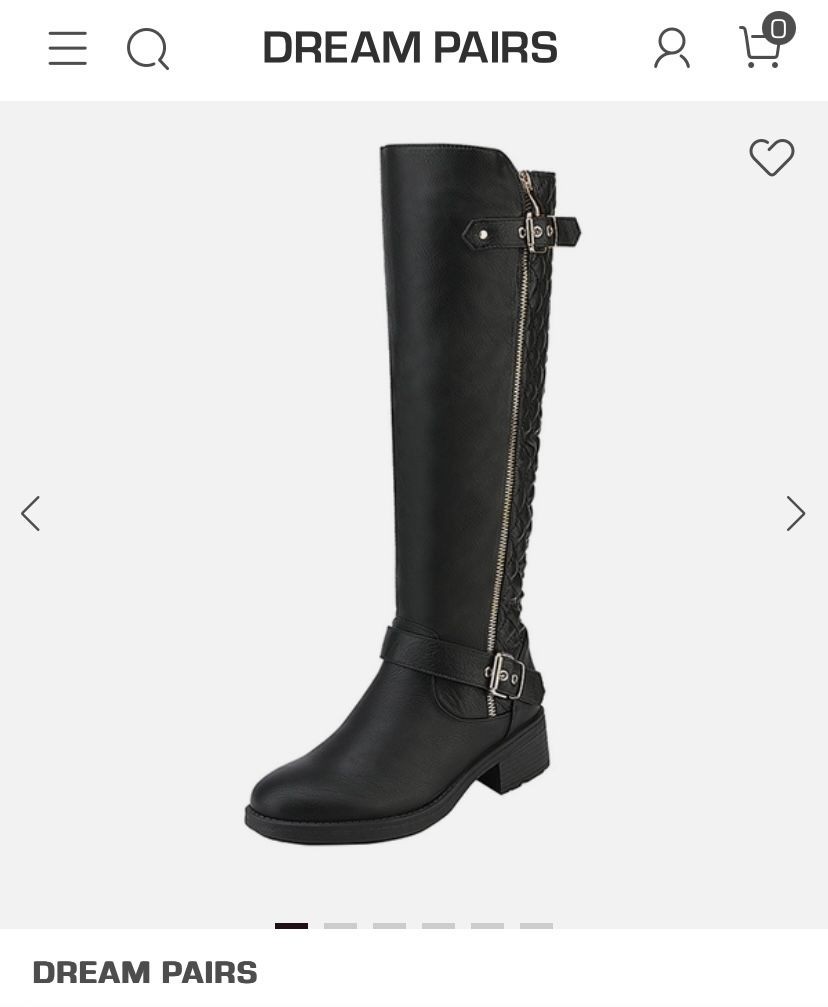 Dream Pairs Wide Calf Riding Boot