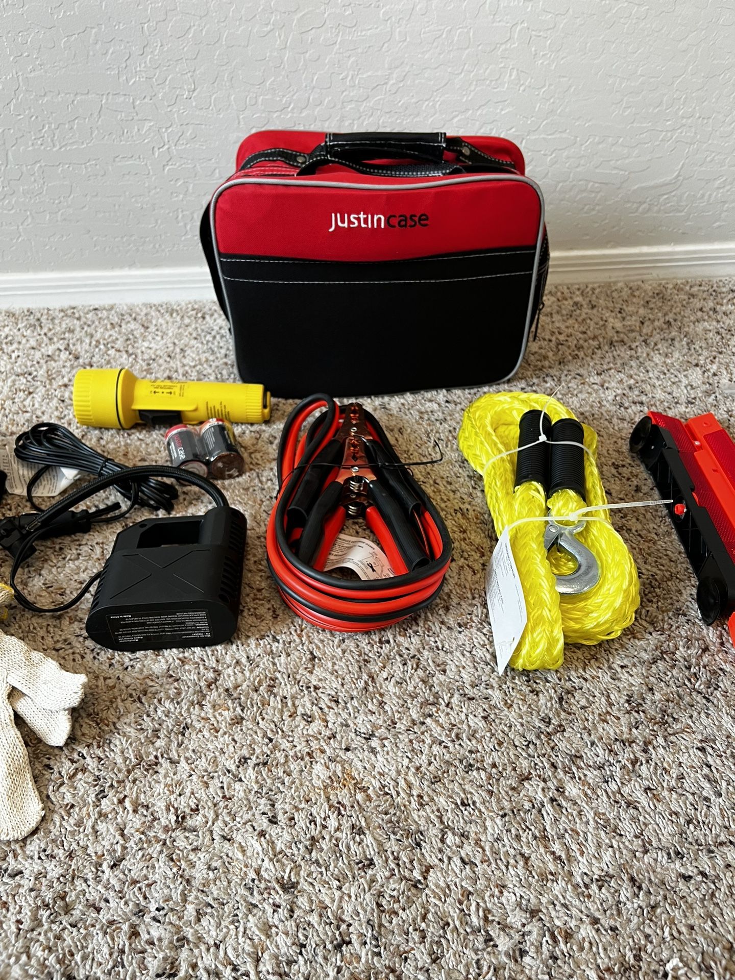 BRAND NEW- Justin Case SUV and Pickup Safety Kit Car Safety Bag Car Emergency Kit 
