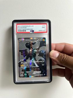 Pokemon black & white zekrom PSA9